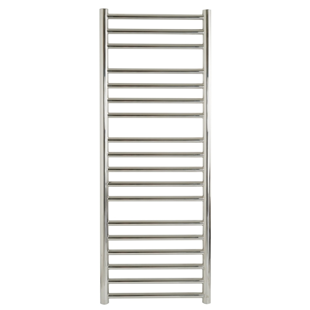 JTP Inox Polished Chrome 1200mm x 500mm Towel Radiator Cut Out